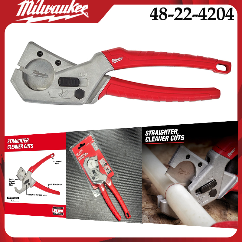 Pipe Cutter Ratchet - Milwaukee 48-22-4204 Cırcırlı PVC Boru Kesici