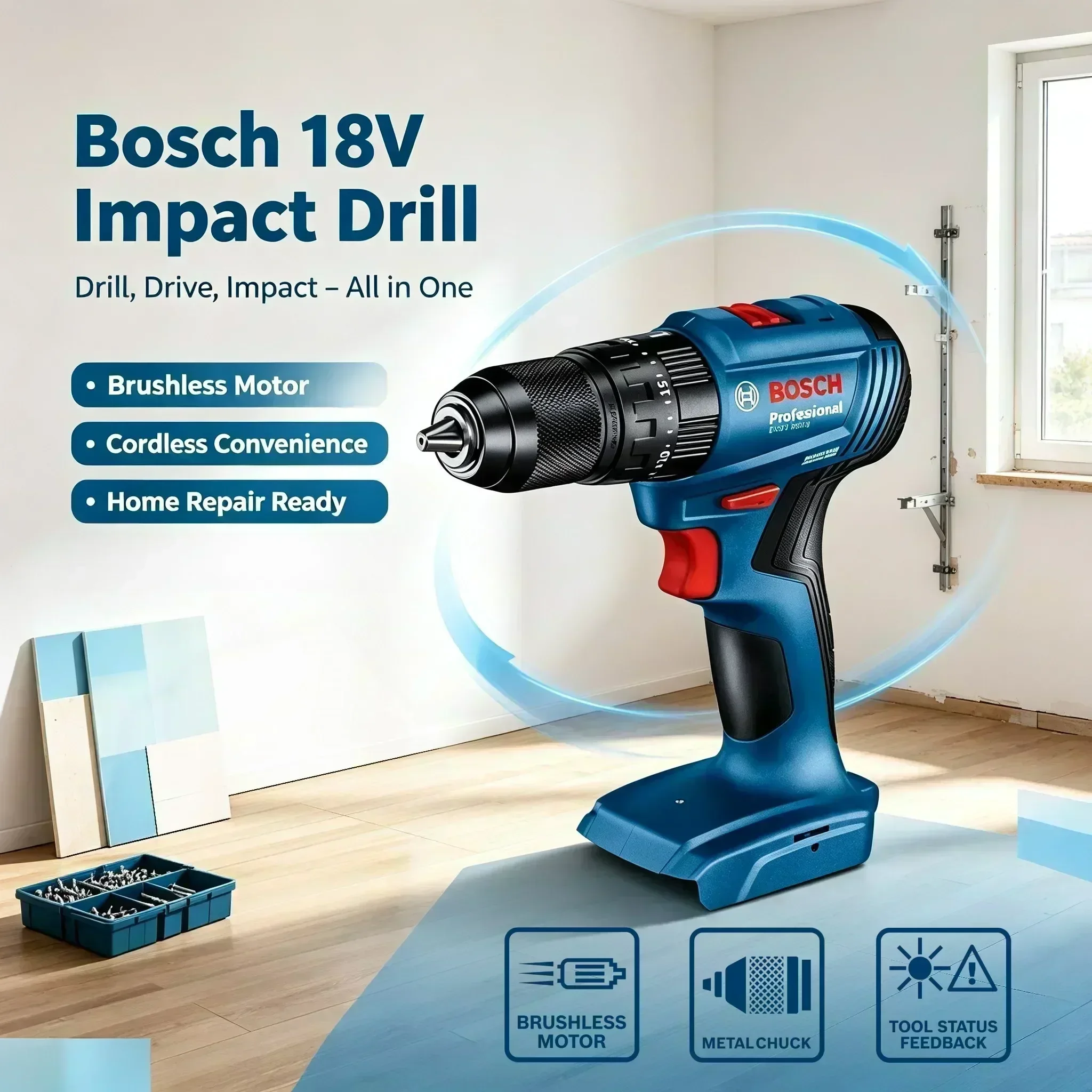 Bosch GSB 185-LI 18V Fırçasız  - Bosch Drill Gsb 18V incelemesi ve fiyatı