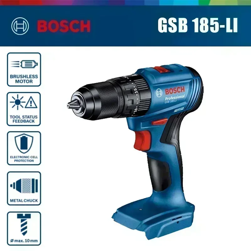 Bosch GSB 185-LI 18V Fırçasız  - Bosch Drill Gsb 18V incelemesi ve fiyatı