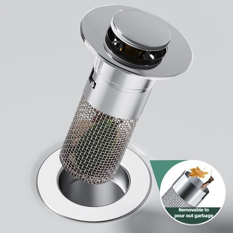 Paslanmaz Çelik Lavabo Tahliye - Drain Pipe Clip incelemesi ve fiyatı