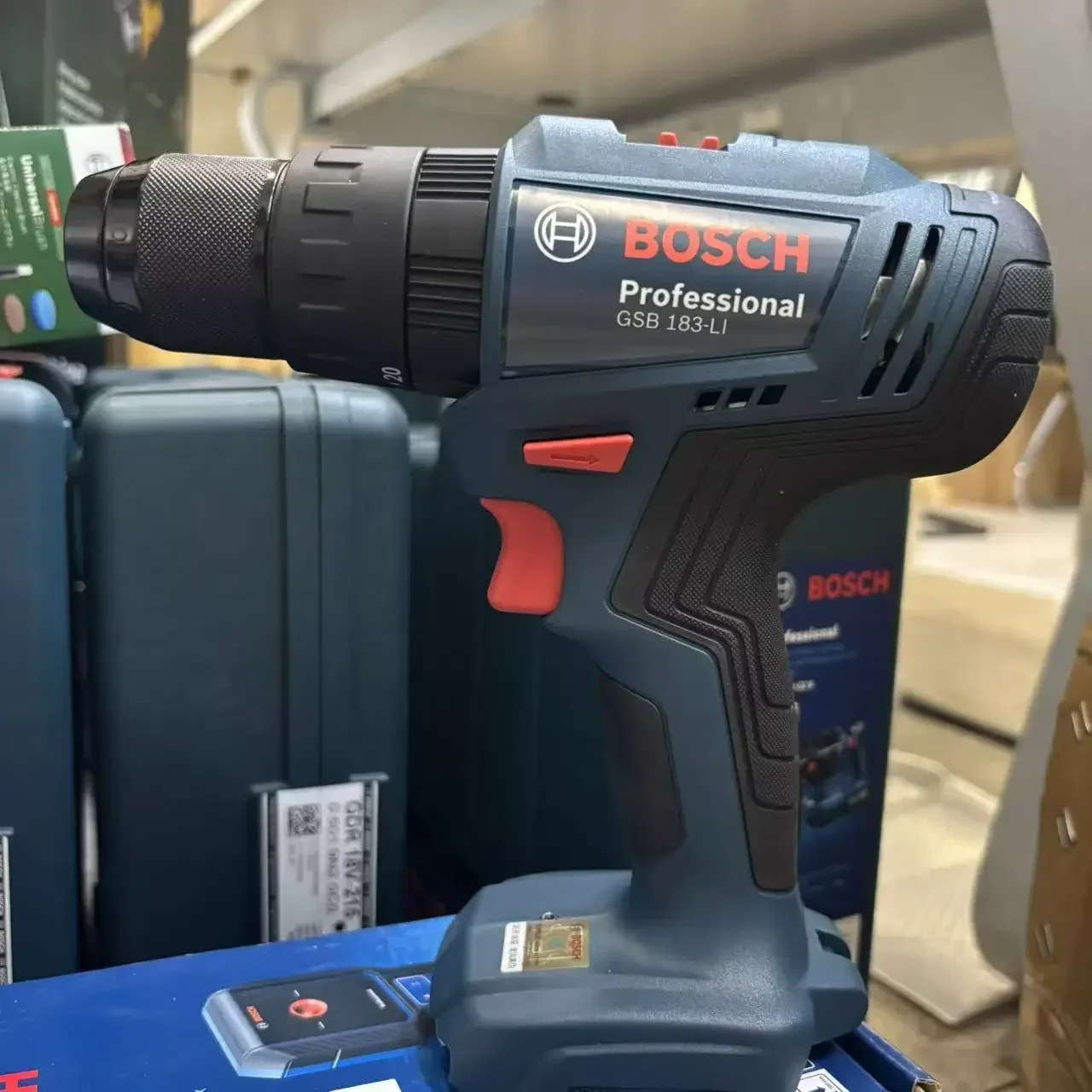 Bosch GSB 183-LI 18V Fırçasız  - Bosch Drill Gsb 18V incelemesi ve fiyatı